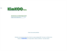 Tablet Screenshot of kimkoo.fr